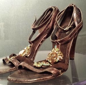 "Vic Matie" Rhinestones embellished Chic Sandals